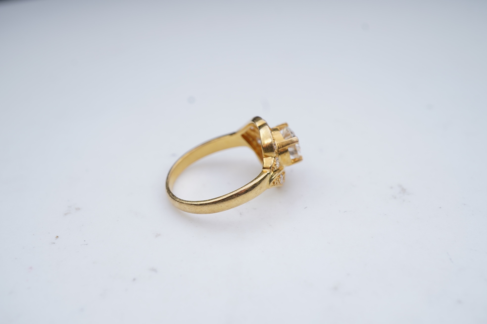 A diamond ring